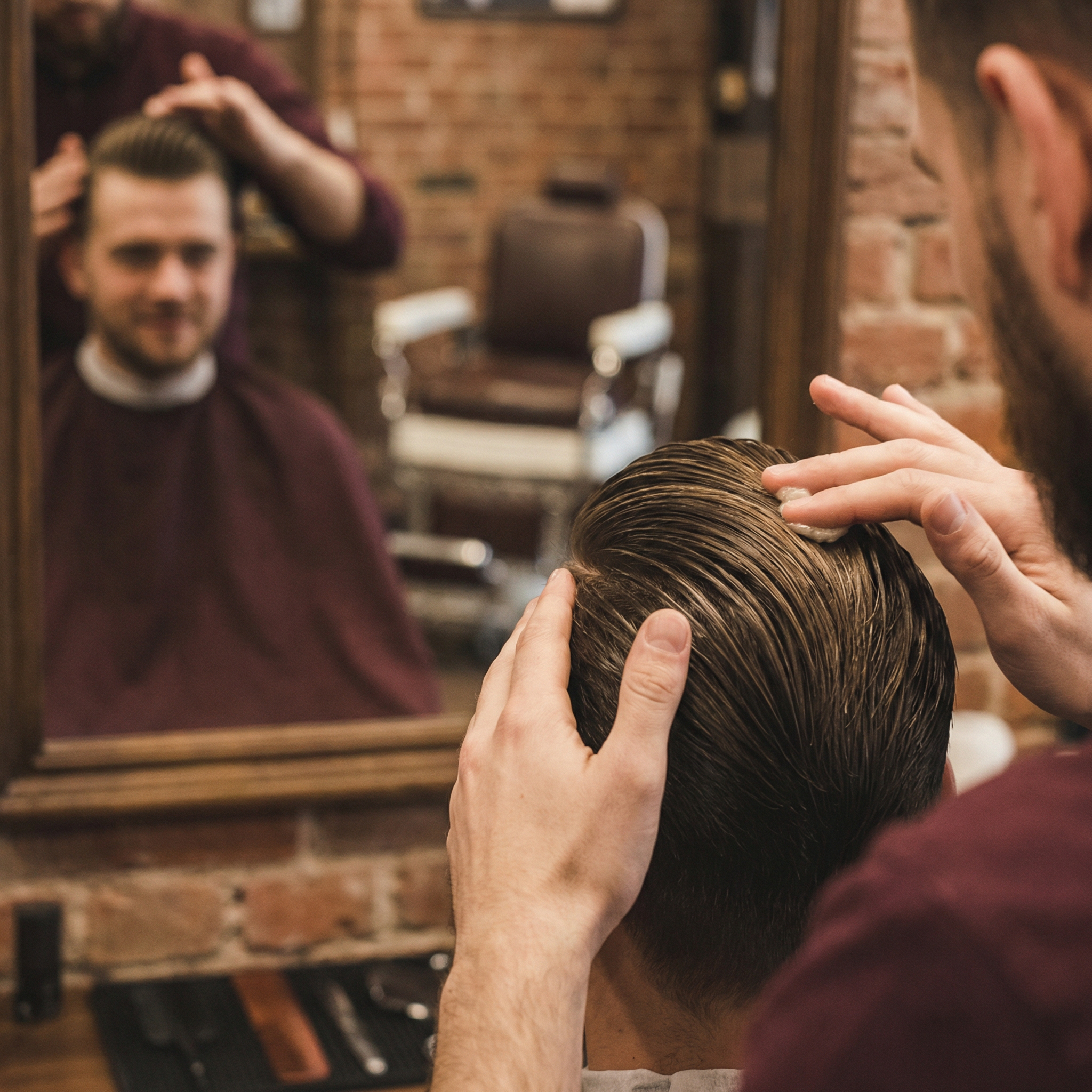 Haircut and beard combo service